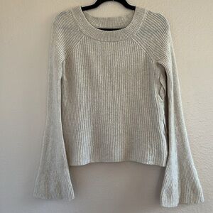 Only Mine Cashmere Bell Sleeve Sweater